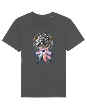 Lup cu Sageată Floral Anthracite