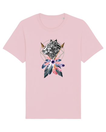 Lup cu Sageată Floral Cotton Pink