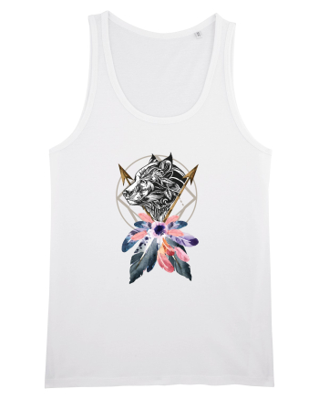 Lup cu Sageată Floral White