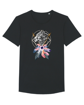 Lup cu Sageată Floral Black