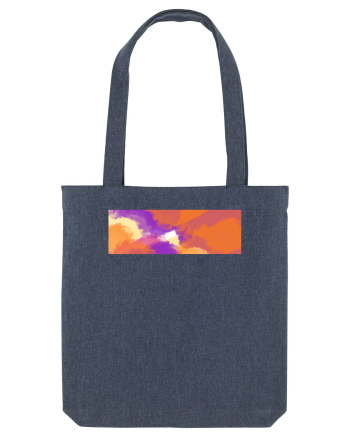 Abstract Midnight Blue