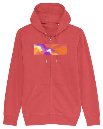 Abstract Carmine Red