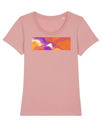 Abstract Canyon Pink