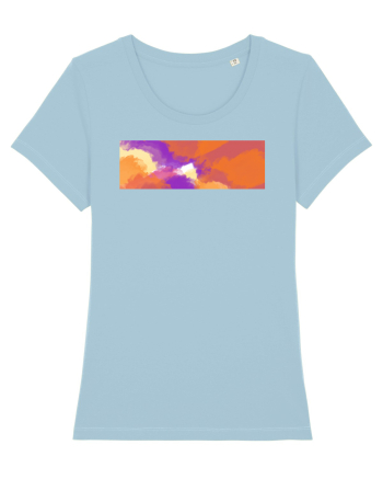 Abstract Sky Blue