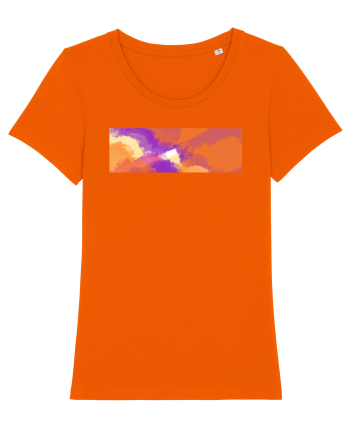Abstract Bright Orange