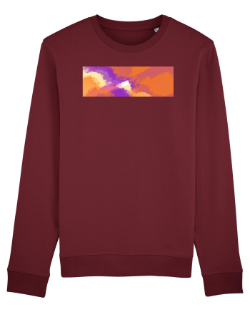 Abstract Burgundy