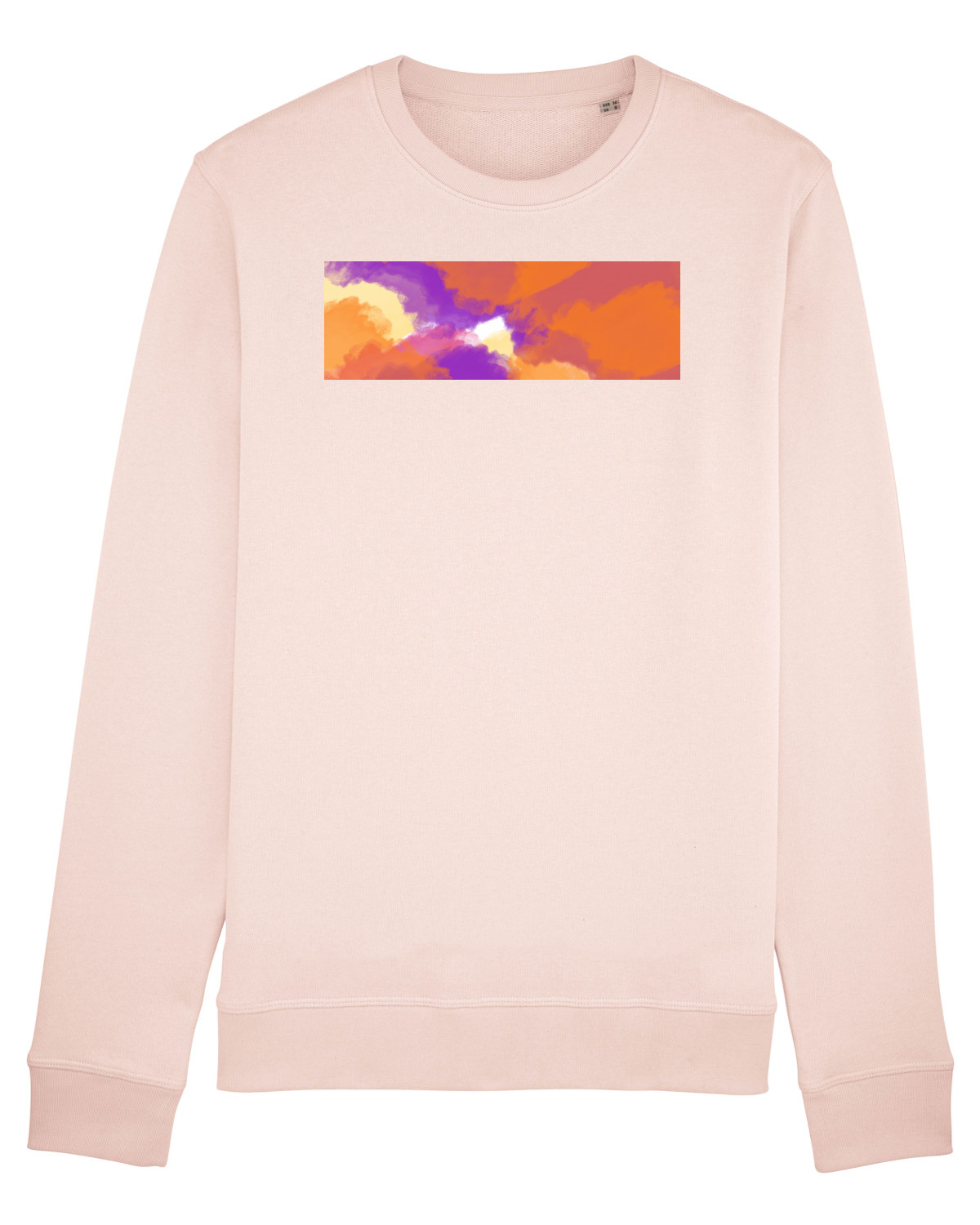 Bluză mânecă lungă Unisex Rise Candy Pink