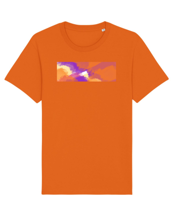 Abstract Bright Orange
