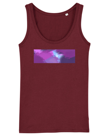 Abstract 3 Burgundy