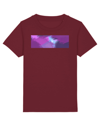 Abstract 3 Burgundy