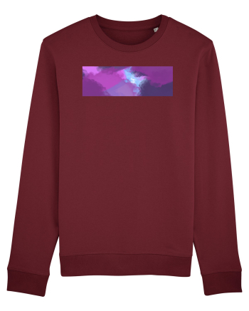 Abstract 3 Burgundy