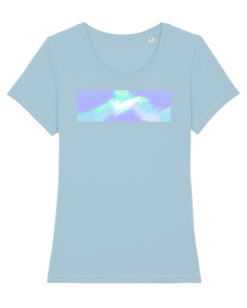 Abstract 4 Sky Blue