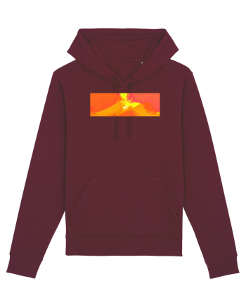 Abstract 5 Burgundy
