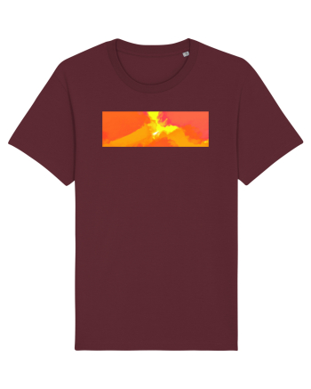 Abstract 5 Burgundy
