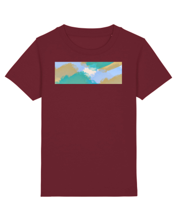 Abstract 6 Burgundy