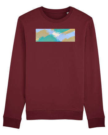 Abstract 6 Burgundy