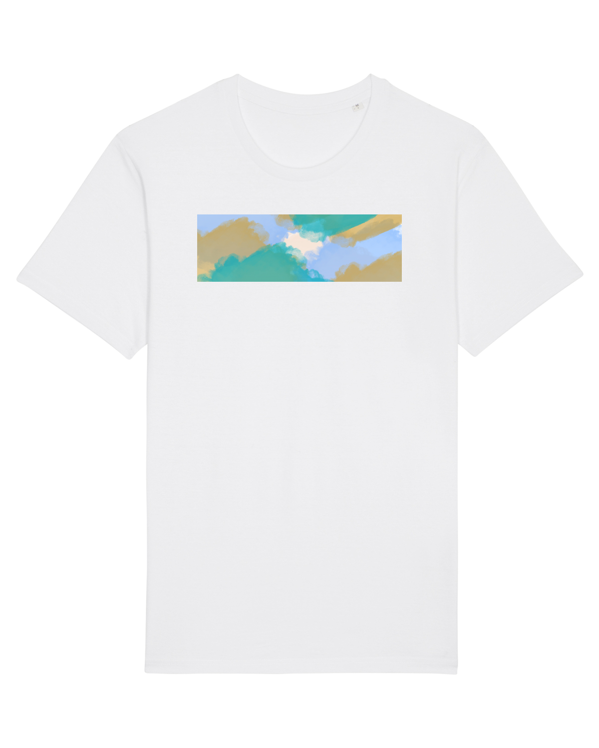 Tricou mânecă scurtă Unisex Rocker White