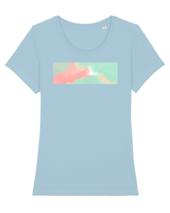 Abstract 8 Sky Blue