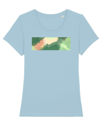 Abstract 9 Sky Blue