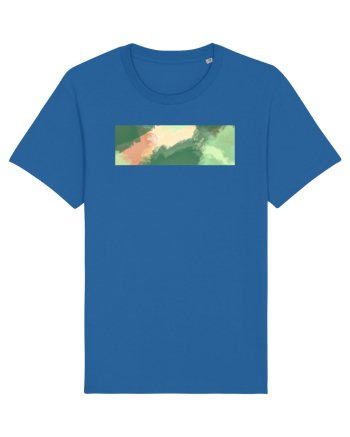 Abstract 9 Royal Blue
