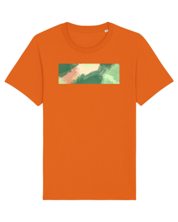 Abstract 9 Bright Orange