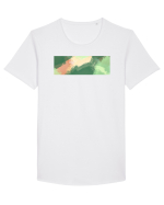 Abstract 9 Tricou mânecă scurtă guler larg Bărbat Skater