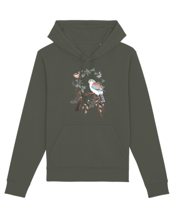 Pasare cu Fluturi în Dreamcatcher Khaki