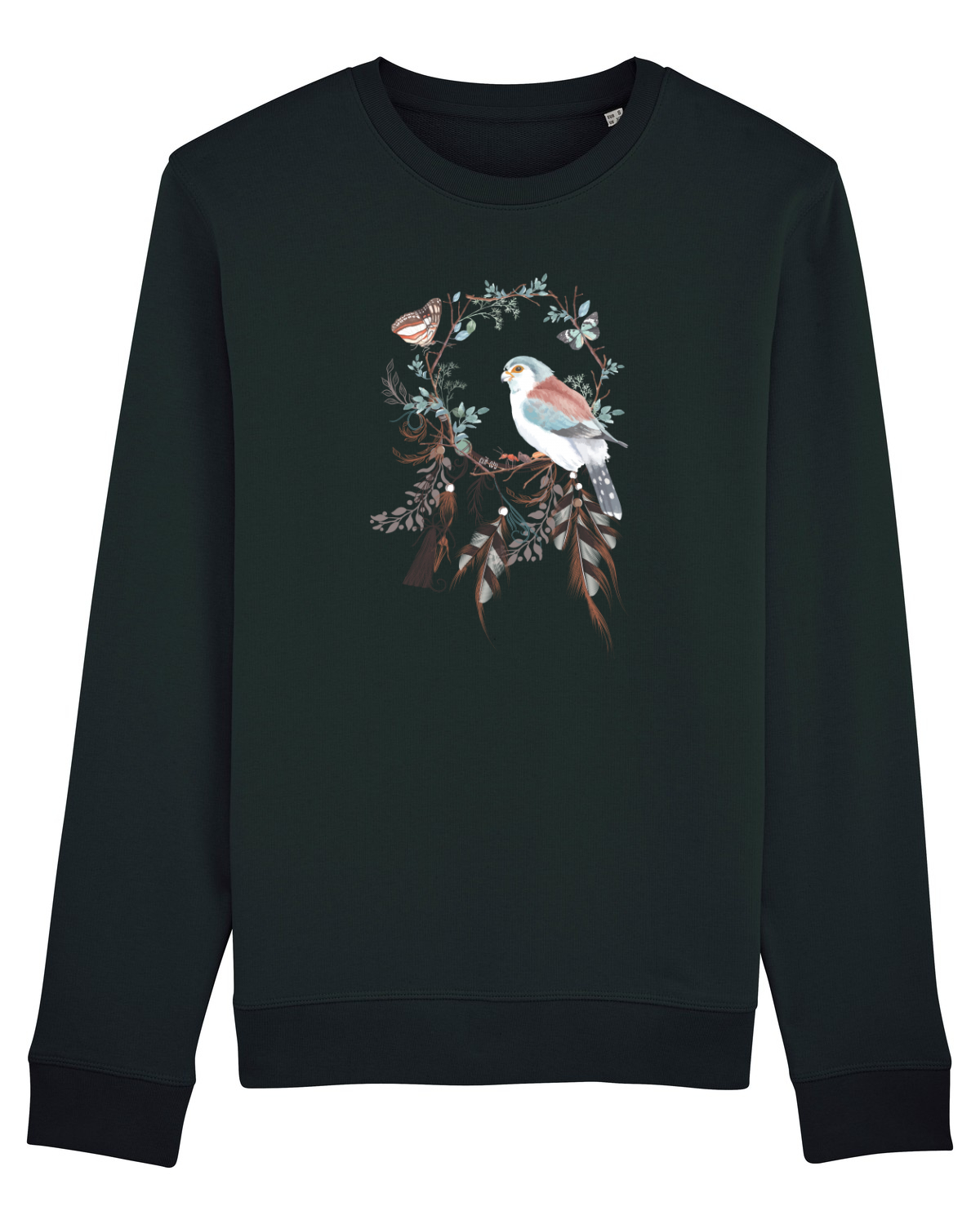 Bluză mânecă lungă Unisex Rise Black