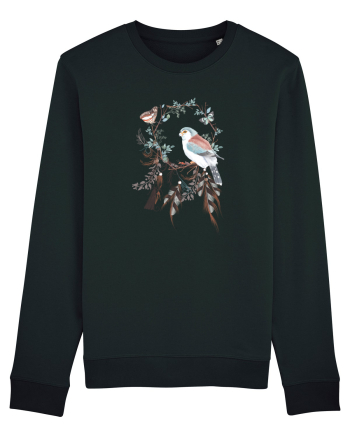 Pasare cu Fluturi în Dreamcatcher Black
