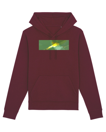 Abstract 10 Burgundy