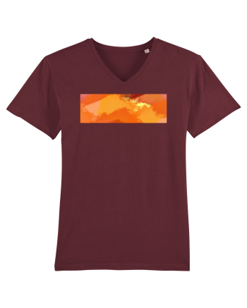Abstract 12 Burgundy
