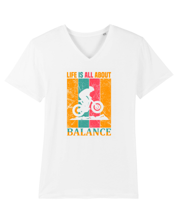 Life Is All About Balance White