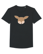 Deer Tricou mânecă scurtă guler larg Bărbat Skater