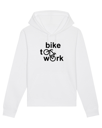 Bike To Work White