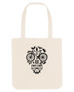 Bicycle Skull Sacoșă textilă