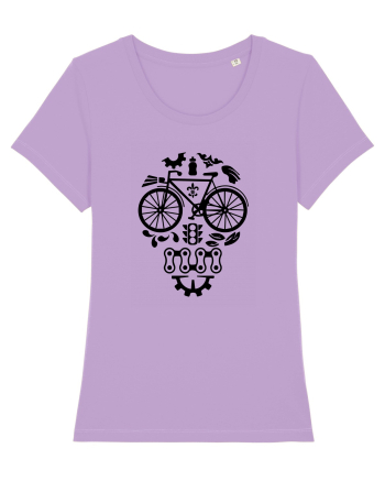 Bicycle Skull Lavender Dawn