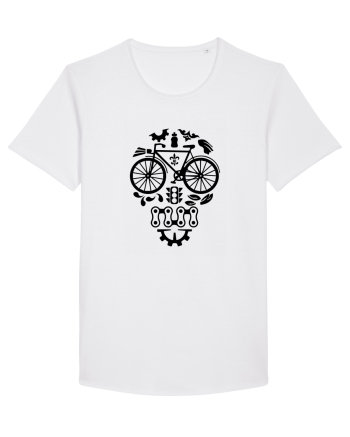 Bicycle Skull White