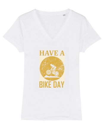 Have a Bike Day White