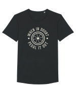 When In Doubt Pedal It Out Tricou mânecă scurtă guler larg Bărbat Skater