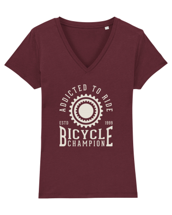 Addicted to Ride Burgundy