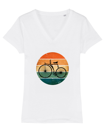 Vintage Bike White