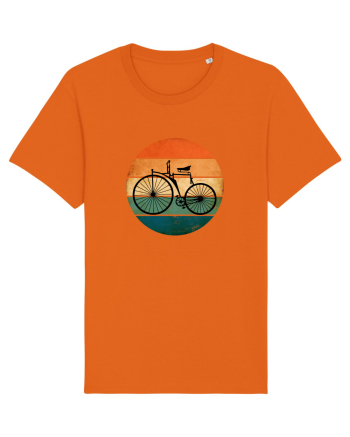 Vintage Bike Bright Orange