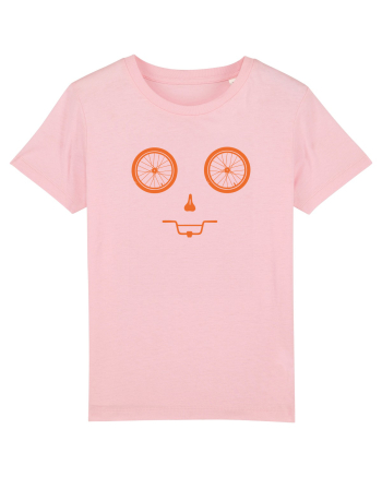 Bicycle Funny Face Cotton Pink