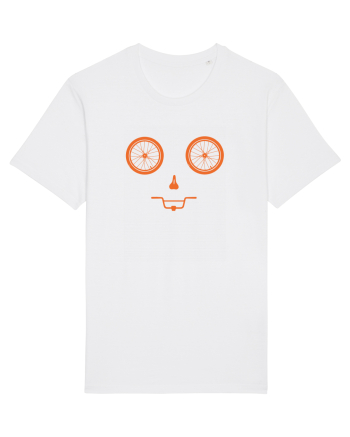 Bicycle Funny Face White