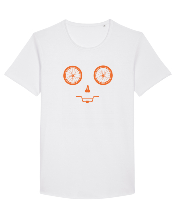 Bicycle Funny Face White
