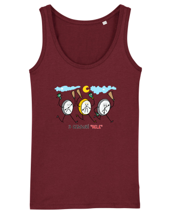 3 ceasuri rele Burgundy