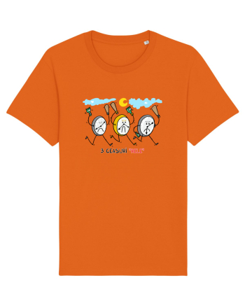 3 ceasuri rele Bright Orange