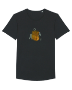 Hedgehog Tricou mânecă scurtă guler larg Bărbat Skater