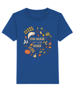 Toamna stai acasa Tricou mânecă scurtă  Copii Mini Creator