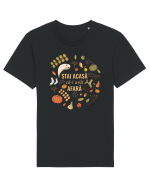 Toamna stai acasa Tricou mânecă scurtă Unisex Rocker